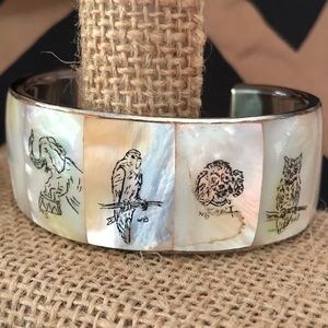 Cuff Bracelet Elephant Owl Dog Parrot Phillipines